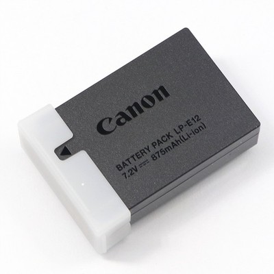 New Original Canon LP-E12 Battery For EOS 100D M M2 M10 M50 M100 M200 M50 MarkII