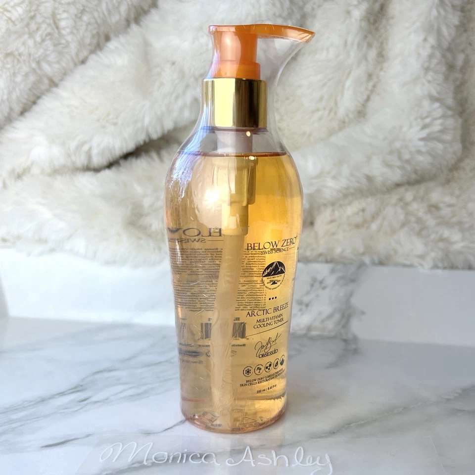 Below Zero Swiss Arctic Breeze Multi-Vitamin Cooling Toner 250 ml New Sealed - Image 4 of 4