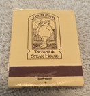 Leather Bottle Taverne & Steak House Cleveland & Columbus,Ohio Vintage Matchbook — photo 1