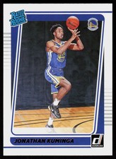 2021-22 Donruss Jonathan Kuminga #240 BASKETBALL CARD Golden State Warriors RC