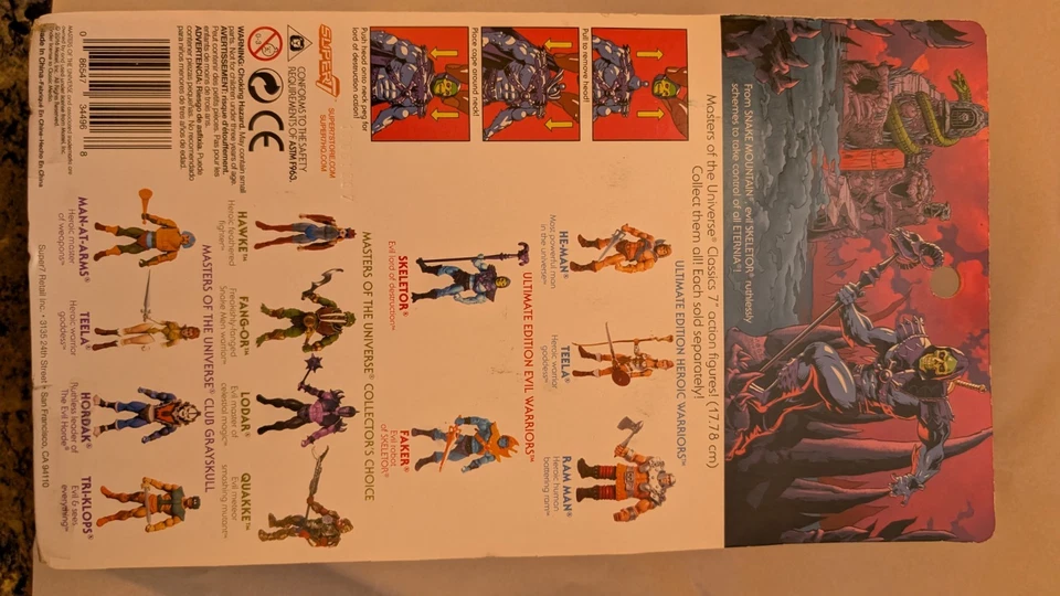 Masters of the Universe Classics Ultimate Skeletor Exclusive Action Figure - Image 4 of 4