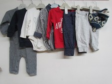 Baby Boys Clothes Bundle 6-9 Months NEXT GAP ZARA Sweatshirt joggers romper