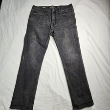 Goodfellow  Co Men  s Slim Fit Jeans 36x30 Black Washed Total Flex Stretch Denim