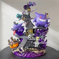 H35CM Gengar Family Resin Statue Anime Figure PVC Model Collectibles Gift Toys