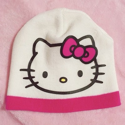 RARE Vintage Sanrio Hello Kitty Beanie Hat