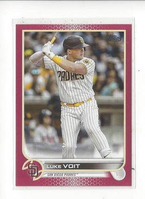 2022 Topps Update Mother's Day Pink #US36 Luke Voit Padres /50 