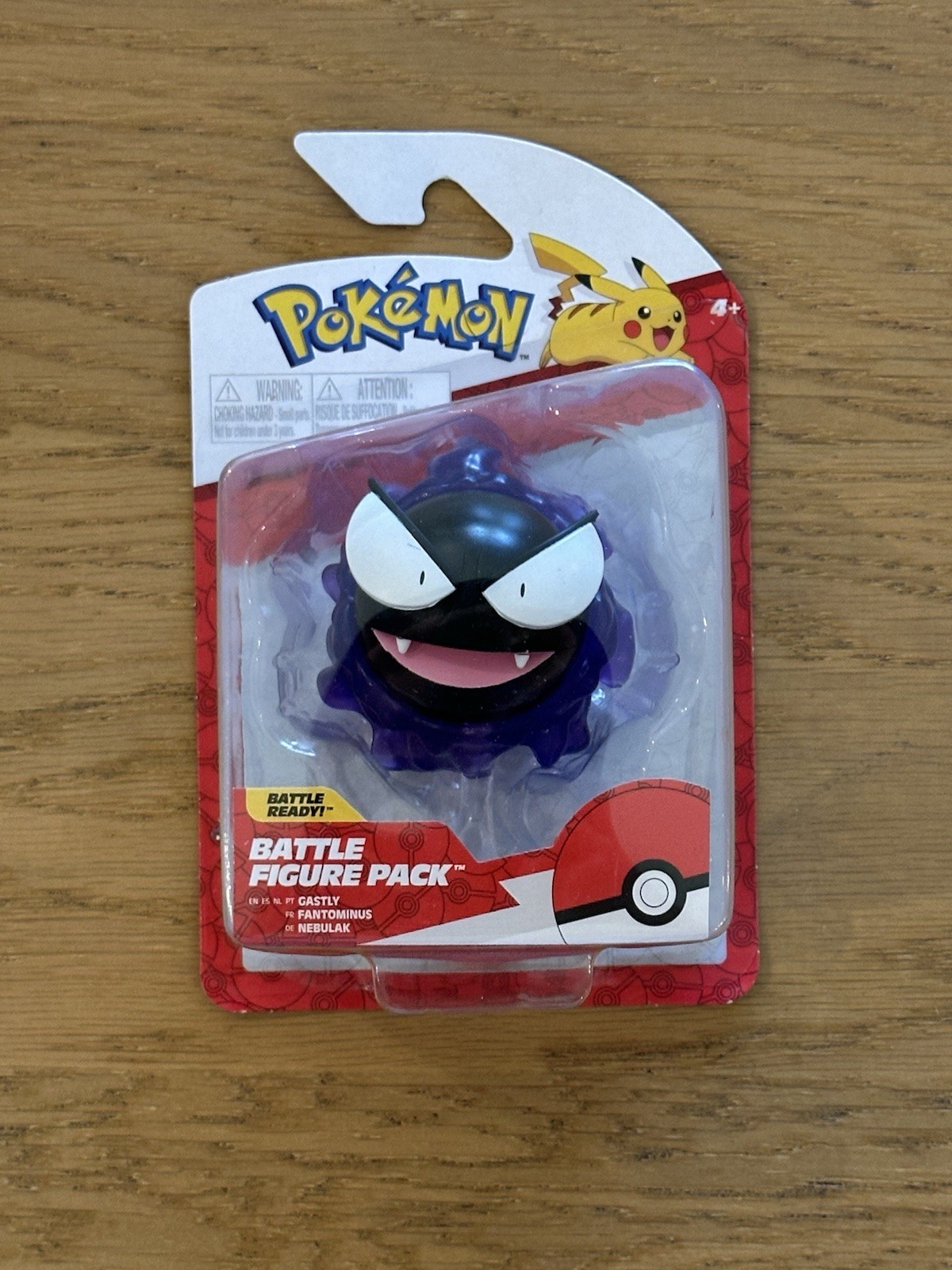 Pokemon Battle Figure Pack Battle Ready Gastly NEW