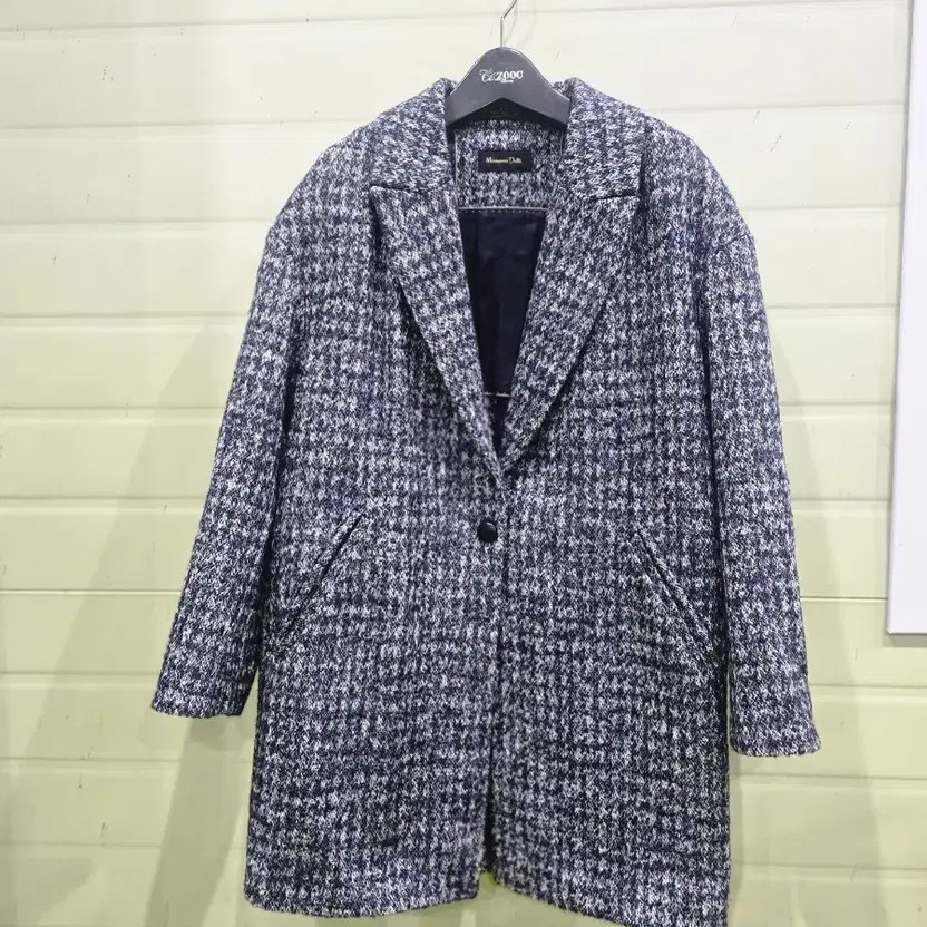 Massimo Dutti Checked Wool Coat S - Excellent Condition thumbnail 8