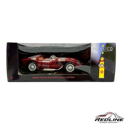   Shell Classico Ferrari 1958 250 Testa Rossa & Fuel Pump  