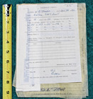 4x C&O B&O Railroad Train Orders Chesapeake Ohio Baltimore Landsdowne Signal — photo 1