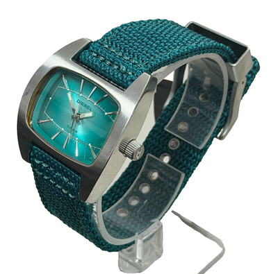 Diesel Teal Retro Art Deco Watch DZ-2117 Stainless steel Case