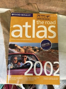 2002 Rand McNally The Road Atlas - Used