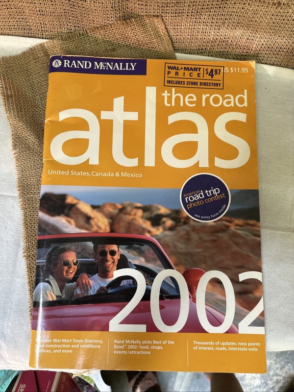 2002 Rand McNally The Road Atlas - Used