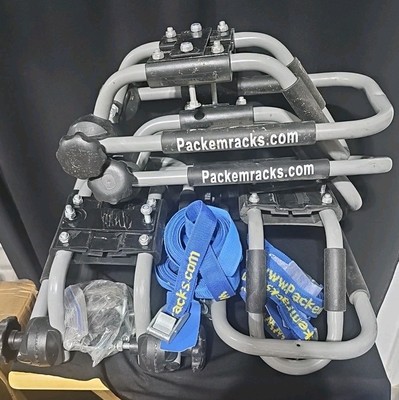 Packemracks.com Kayak/Surf/Ski Roof Carrier Rack of J-Style Folding Universal...