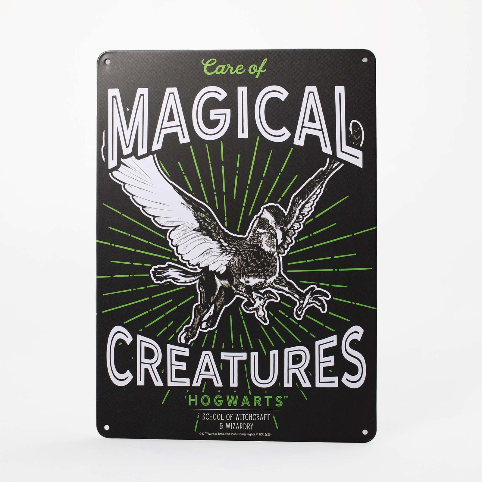 NEW Tin Sign A5 - Harry Potter (Magical Creatures)