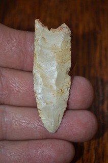 Rare Fluted Paleo Folsom/ Clovis Clay Co Arkansas 2.1/8 x .75 Great Form