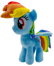 Hasbro My Little Pony Rainbow Dash Plush Plushie Figure 2026 Official 12" MLP