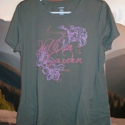 ALBANY VILLA 5TH ANNUAL TWILIGHT FESTIVAL HILLSIDE GARDEN WOMANS TSHIRT