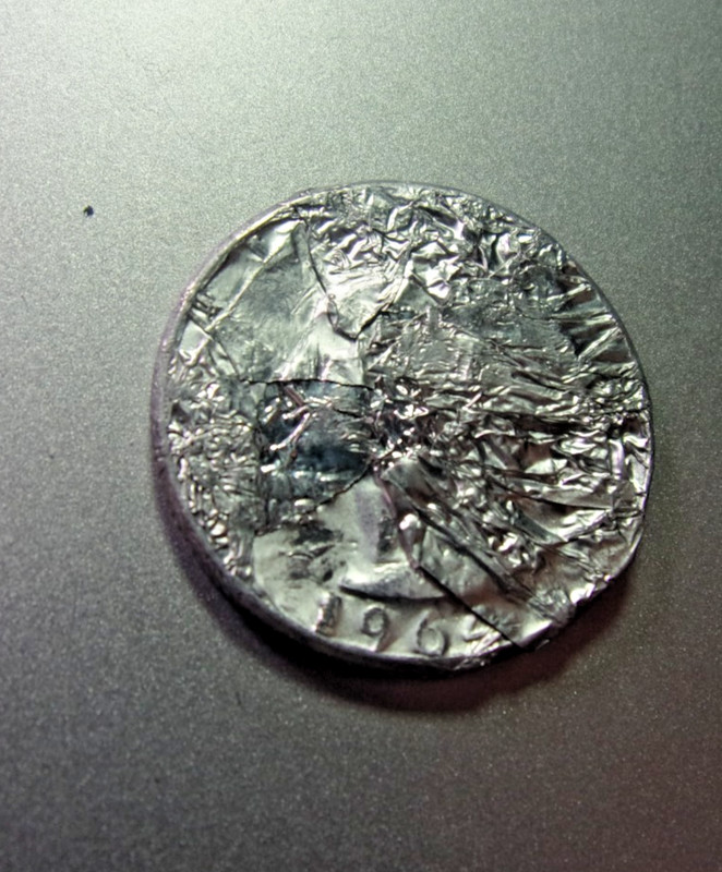 1964 Error Washington Quarter Bright Silver (Collection Piece) Estate Unc.