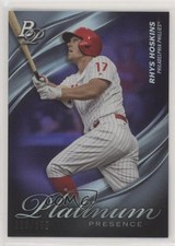 2019 Bowman Platinum Wal-Mart Presence Purple Foil /250 Rhys Hoskins #PP-16 04eb