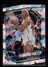 Diamond Miller 2025 Panini Prizm WNBA Ice Prizm Card #27