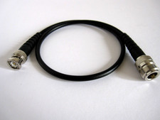 N Type Female Socket to BNC Male RG58 BNC 50 Ohm  Coaxial Cable 25 cm