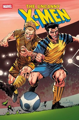 UNCANNY X-MEN #29 JONAS SCHARF MARVEL SOCCER VARIANT (MARVEL COMICS 2026)