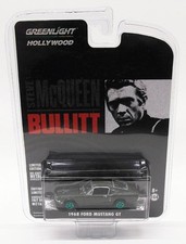 Greenlight 1/64 Scale Model Car 44721 - 1968 Ford Mustang GT Bullitt - Chase Car