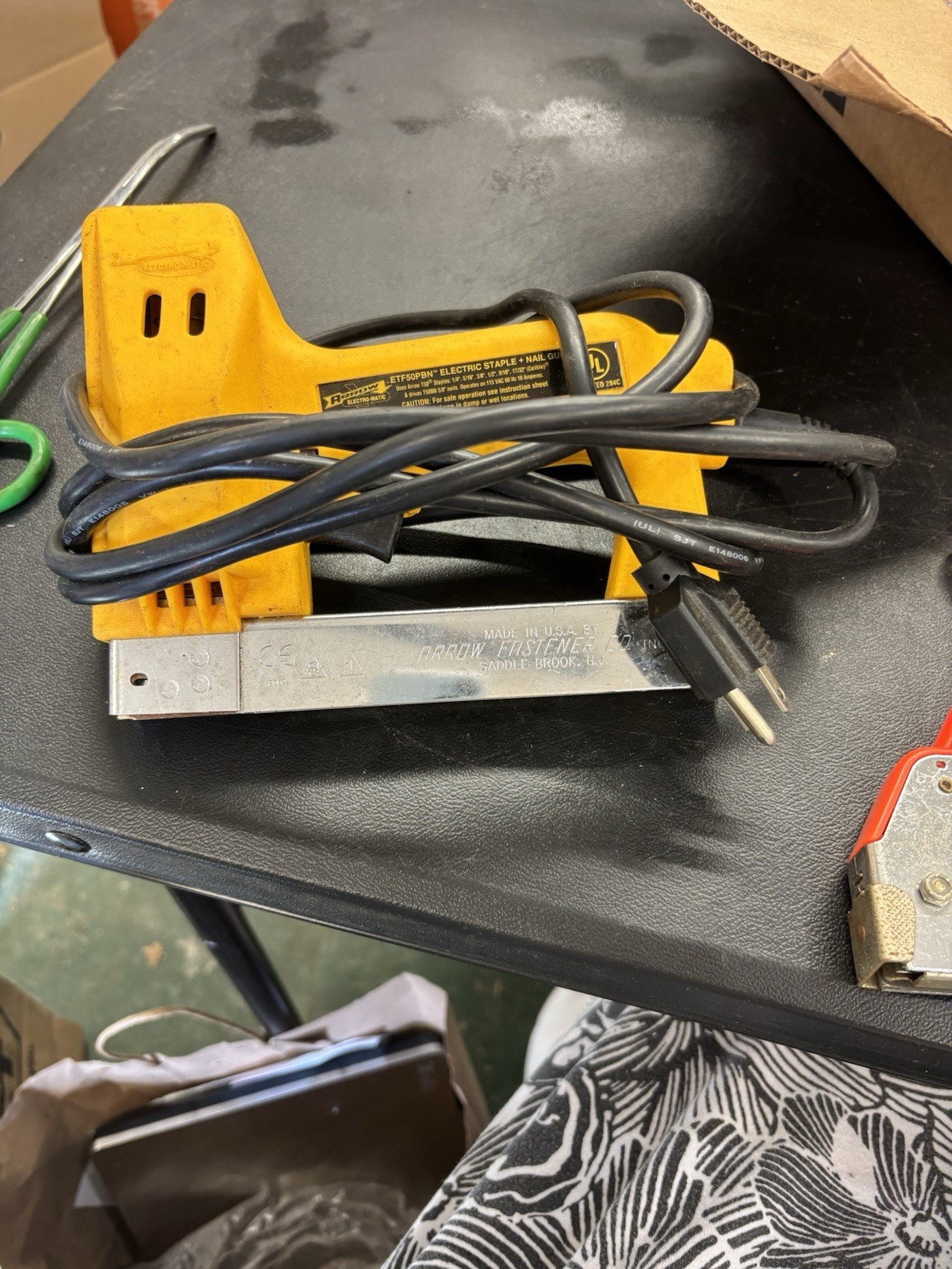 Arrow Fastener Heavy Duty Electric Staple Gun And Nailer