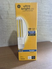 Ge Ultra Bright Led Bulb 5000 Lumens Daylight Med Base 15000 Hour Wet Rated Nib