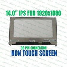 14.0" LCD Screen Dell Latitude 7480 FHD DP/N 06HY1W eDP 30 Pin IPS Display