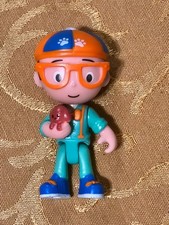 Blippi Mini Figure Holding Dog 2019 Jazwares