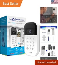 Smart Garage Door Video Keypad with Wide-Angl...
