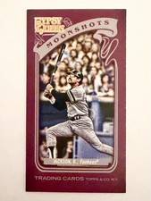 2012 Topps Gypsy Queen Moonshots #MS-RJ REGGIE JACKSON Mini Yankees HOF SP