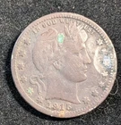 1915-S Barber Quarter Dollar 90% Silver US Coin Nice Detail