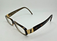 FENDI EYEGLASSES FRAMES ONLY F671 BROWN TORTOISE SQUARE FULL RIM 51-16-130