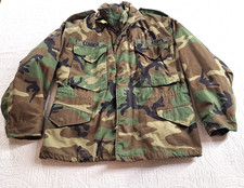 US Army Cold Weather Field Coat Camouflage Unisex Size Small/Short
