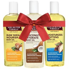 Palmer's Body Oil Variety Pack, Cocoa Butter, 1 Count Pack of 3 , Multicolor