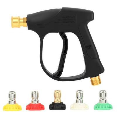 #ad 3000 PSI Pressure Washer 5 Color 1 4 Inch Quick Connect Nozzles amp; M22 Hose ... $25.88