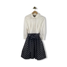 Carolina Herrera Polka Dot Shirt Dress