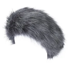Winter Fluffy Faux Fur Headband Hat Ear Warmer Head Wrap Head Warmer for Wome...
