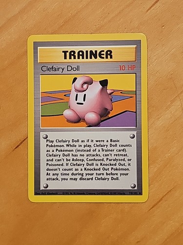 Clefairy Doll 70/102 | Base Set | Unlimited Rare | Non-Holo Foil