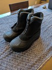 Totes Jacob Mens Size 9 M Black Zip Winter Snow Boots Waterproof Duck Shoes NWT — photo 1