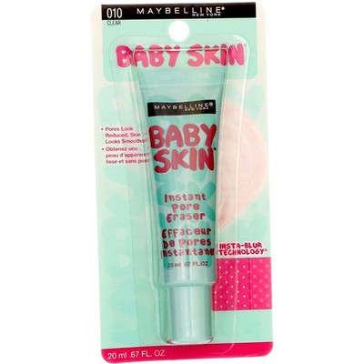 3 Pack Maybelline Baby Skin Instant Pore Eraser, Clear 10, 0.67 fl oz