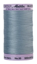 Ash Blue 0042 | Silk-Finish Cotton 50wt - #9104 (500M / 547Y Spool) | Mettler