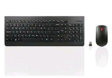 Lenovo 510 Wireless Keyboard Mouse Combo USB Receiver Full Size Black