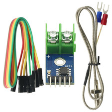 MAX6675 Module + K-Type Thermocouple Temperature Sensor for Arduino