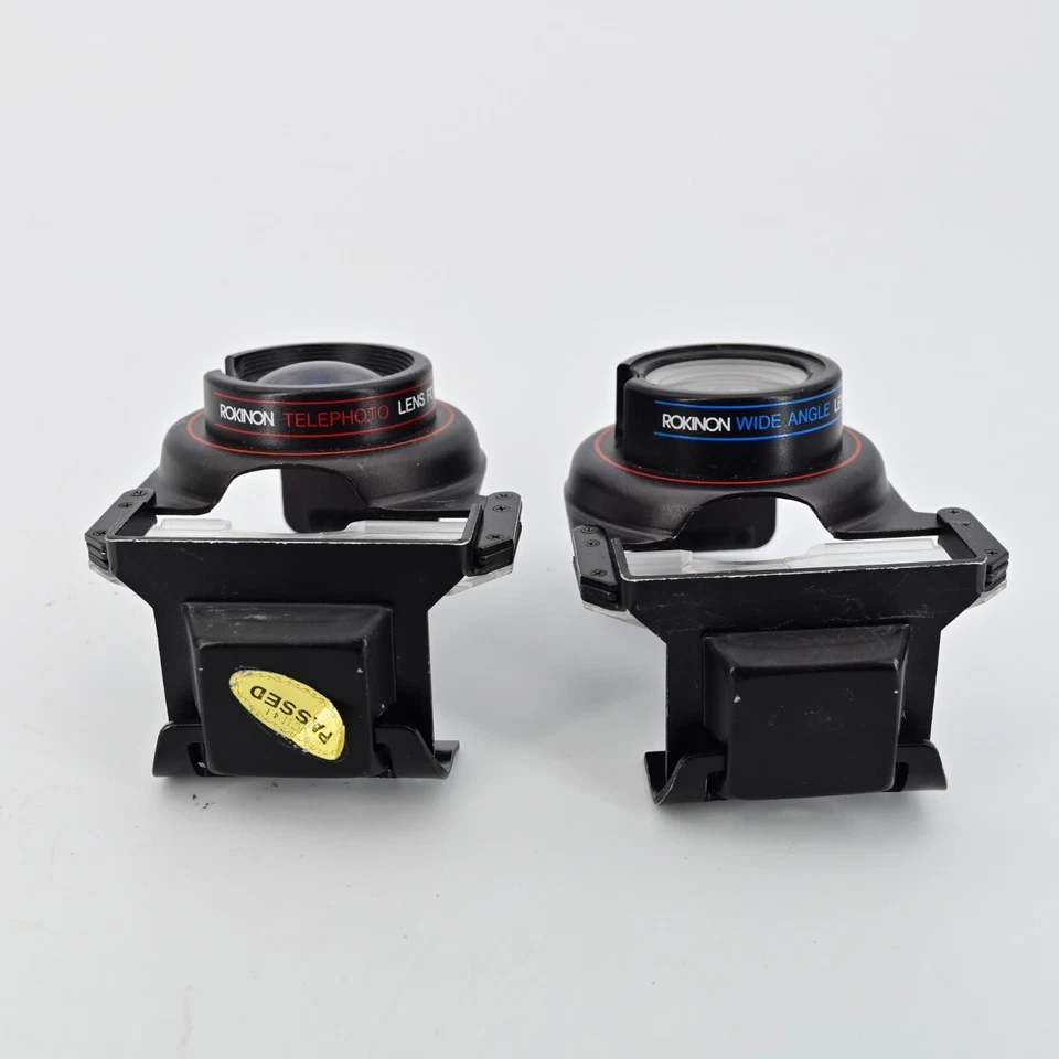 Rokinon Telephoto + Wide Angle Lens Set Compatible with Canon Sure Shot AF35M II - Image 2 of 4