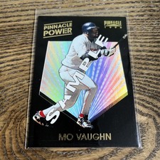 1996 Pinnacle - Mo Vaughn #2 Pinnacle Power Boston Red Sox Dealer Promo