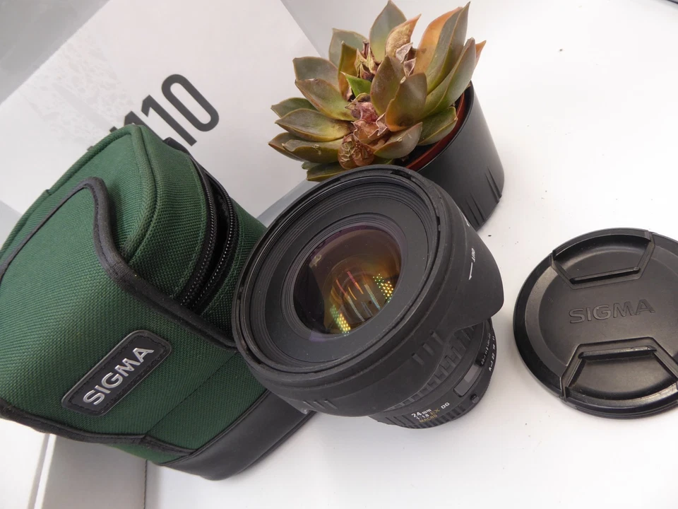 SIGMA PENTAX FIT EX DG 24mm f/1.8 FX MACRO Lens + CAPS + CASE +  24 mm 1.8 - Image 2 of 4